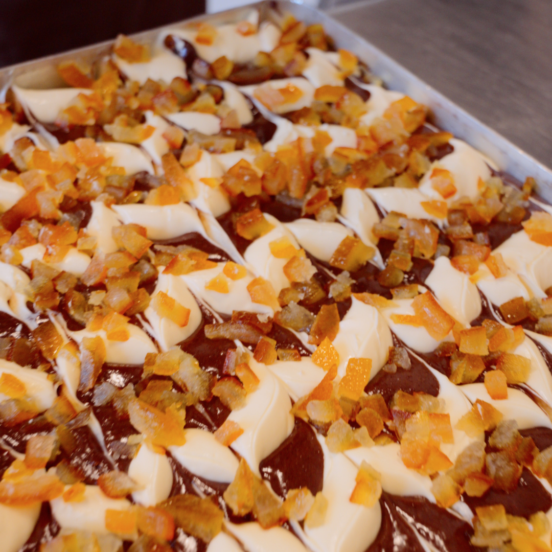 ORANGE CREME BROWNIES