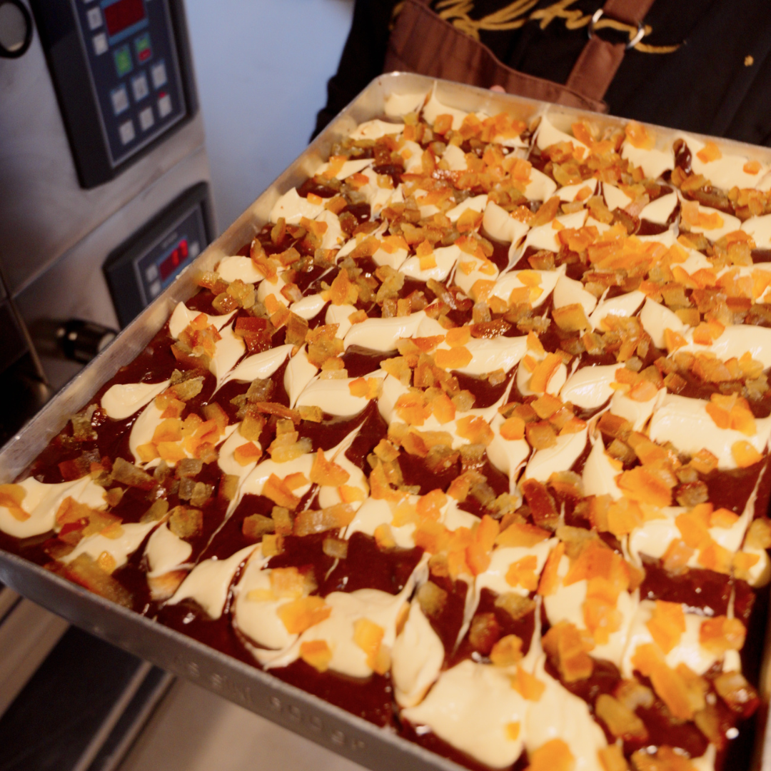 ORANGE CREME BROWNIES