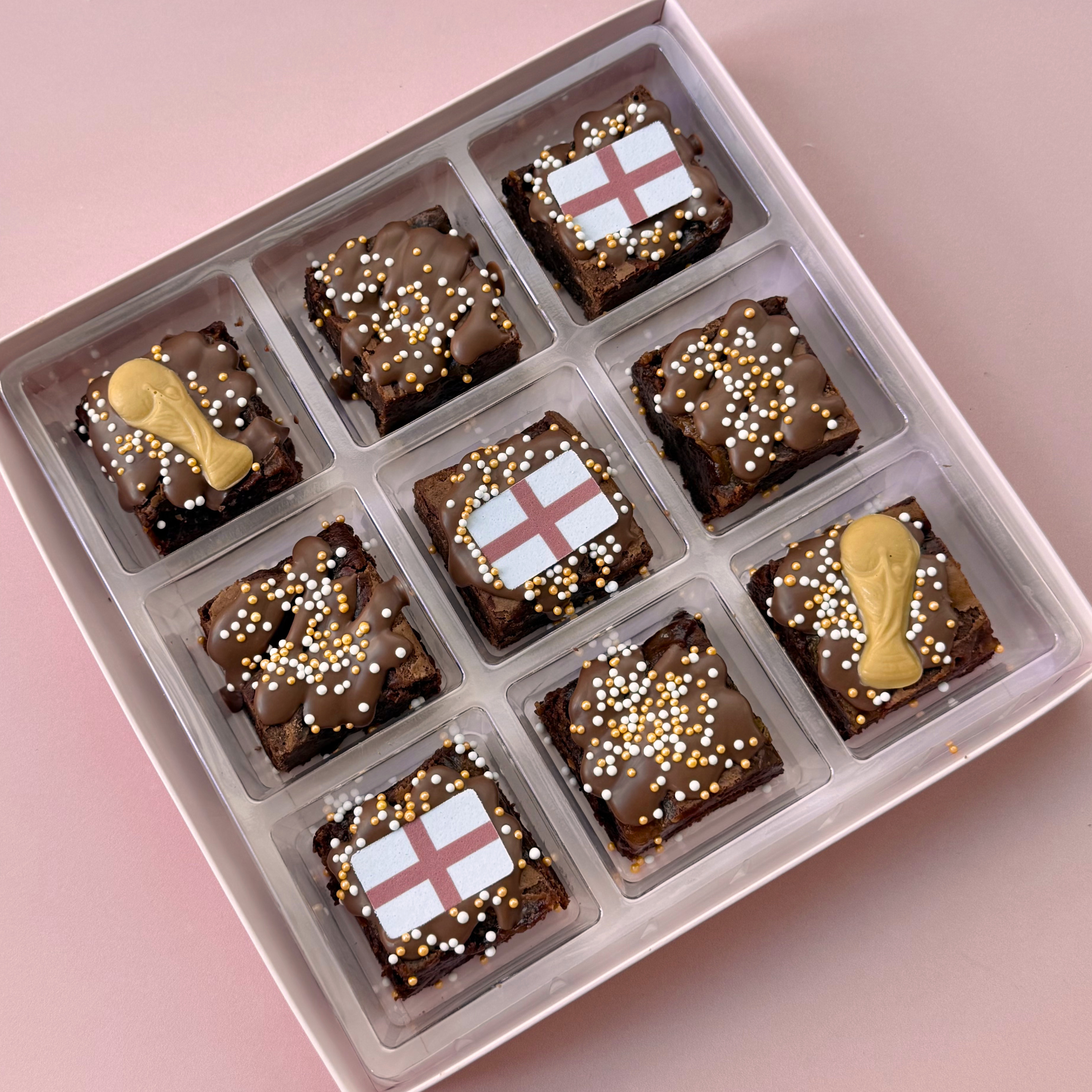 WORLD CUP BROWNIES