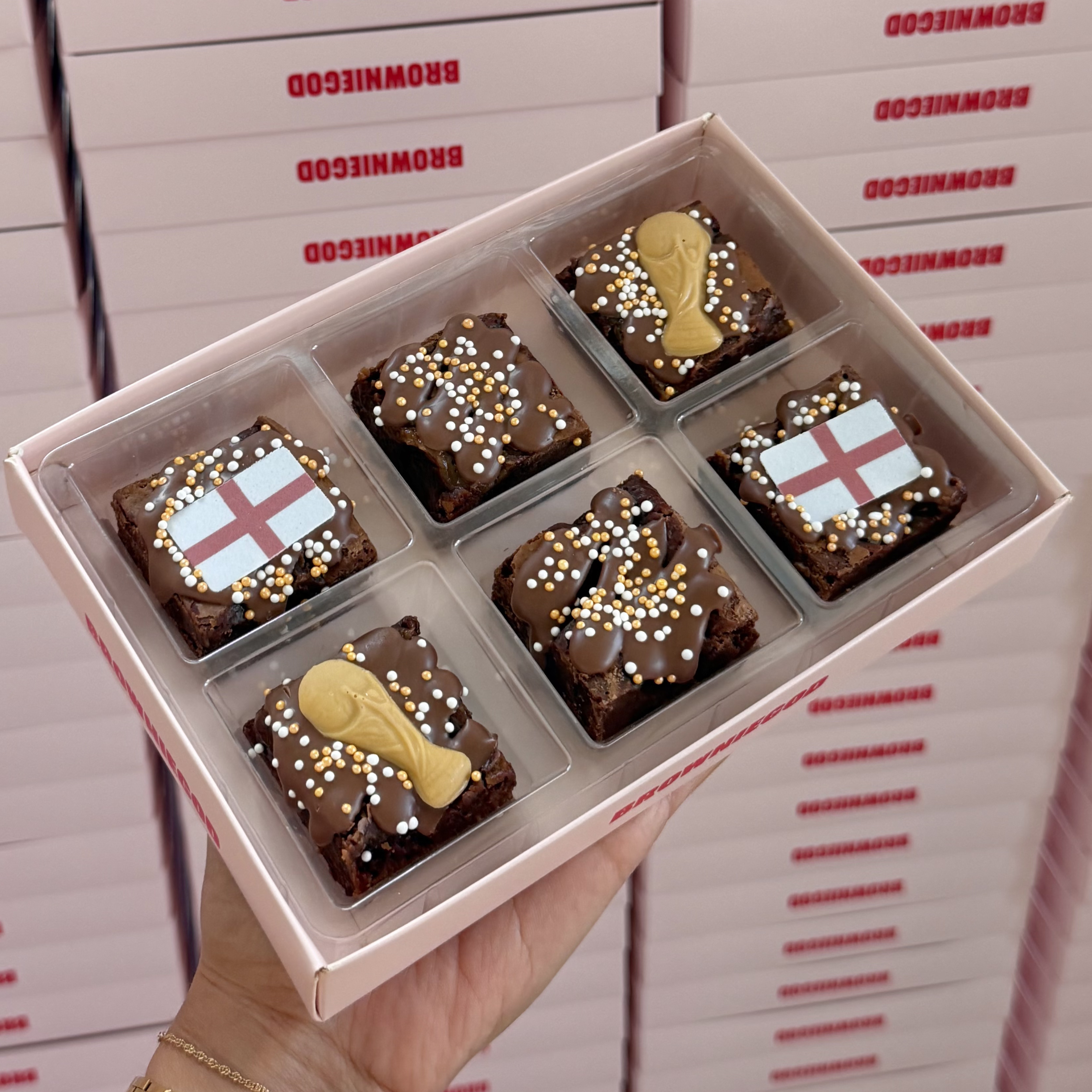 WORLD CUP BROWNIES