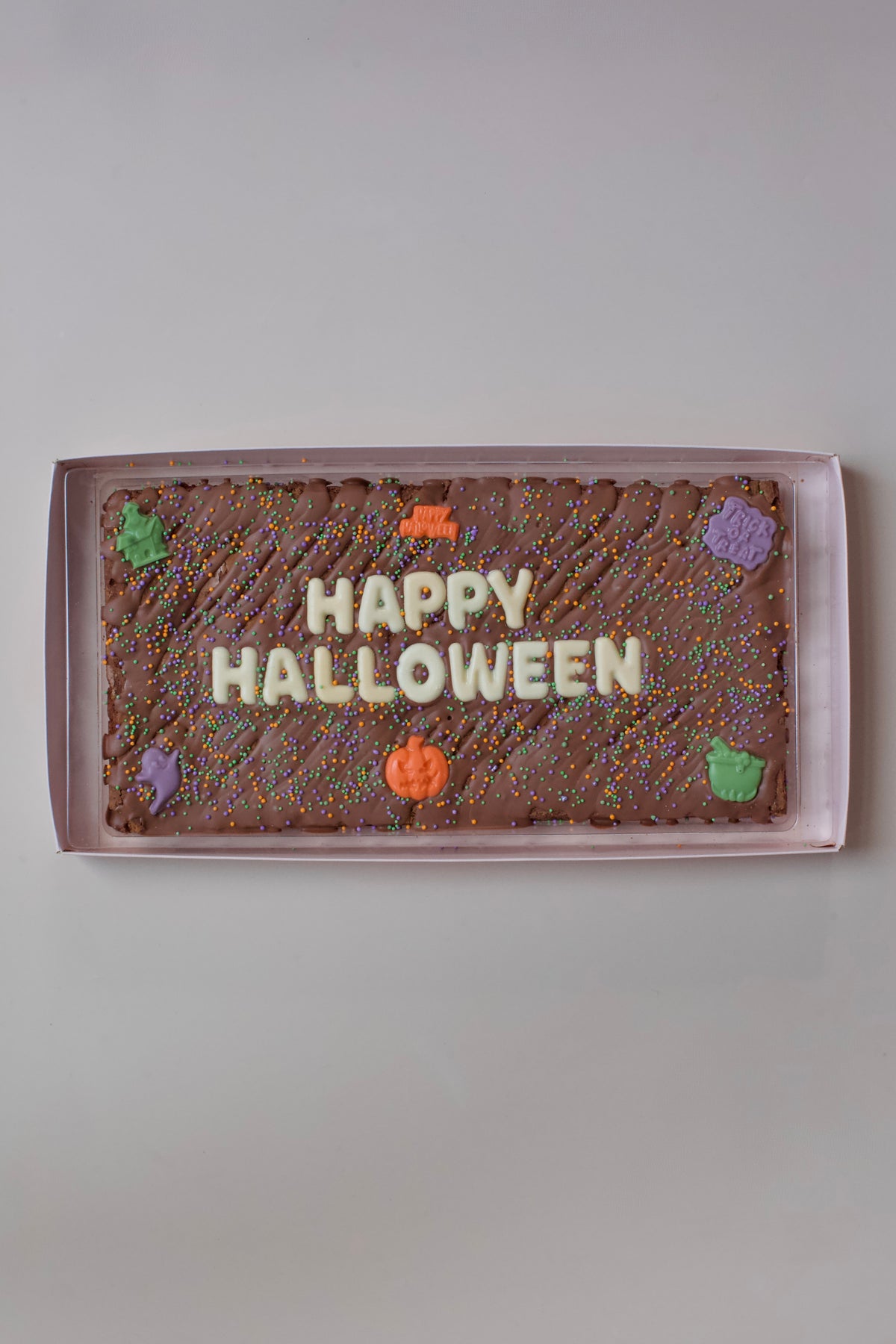 Halloween brownies
