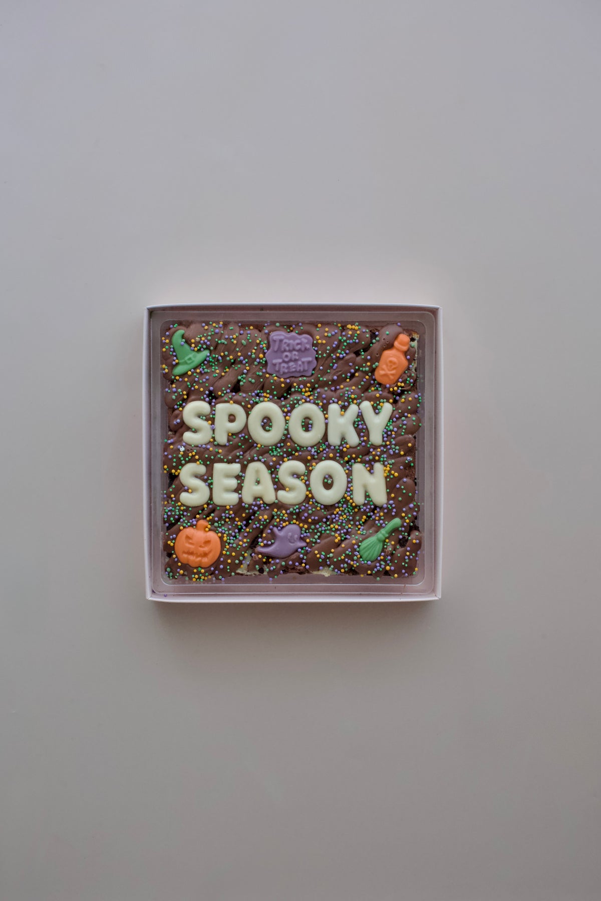 Halloween brownies