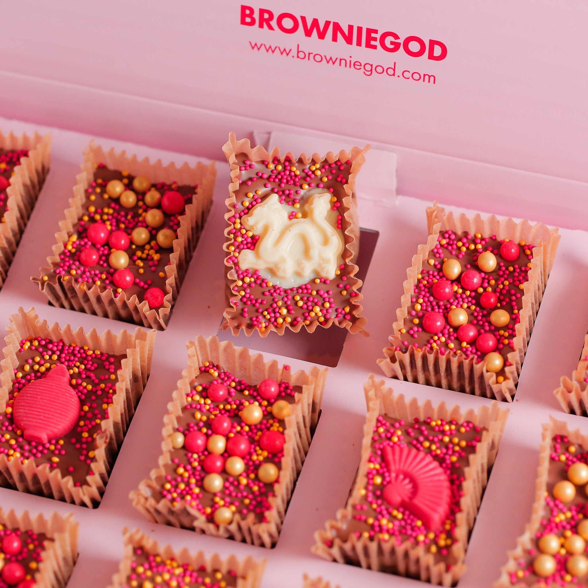 LUNAR NEW YEAR BROWNIES