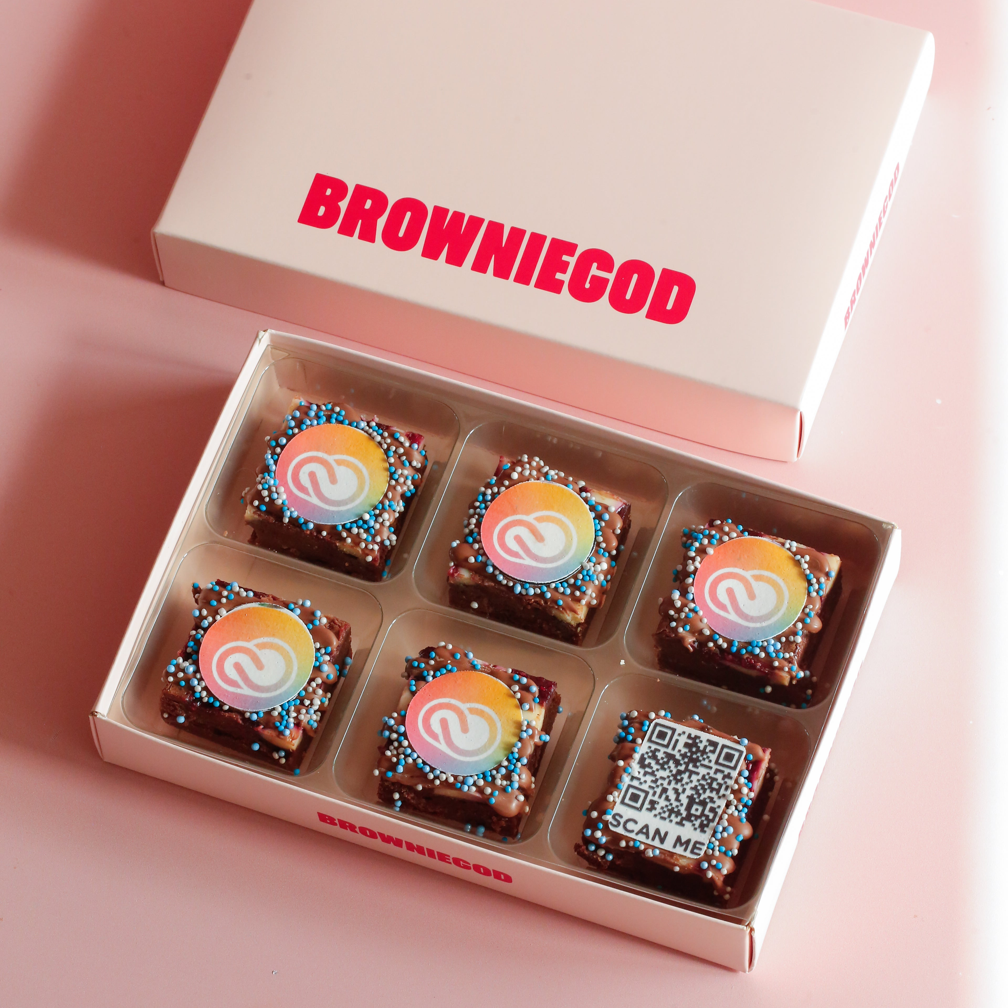 QR CODE BROWNIES