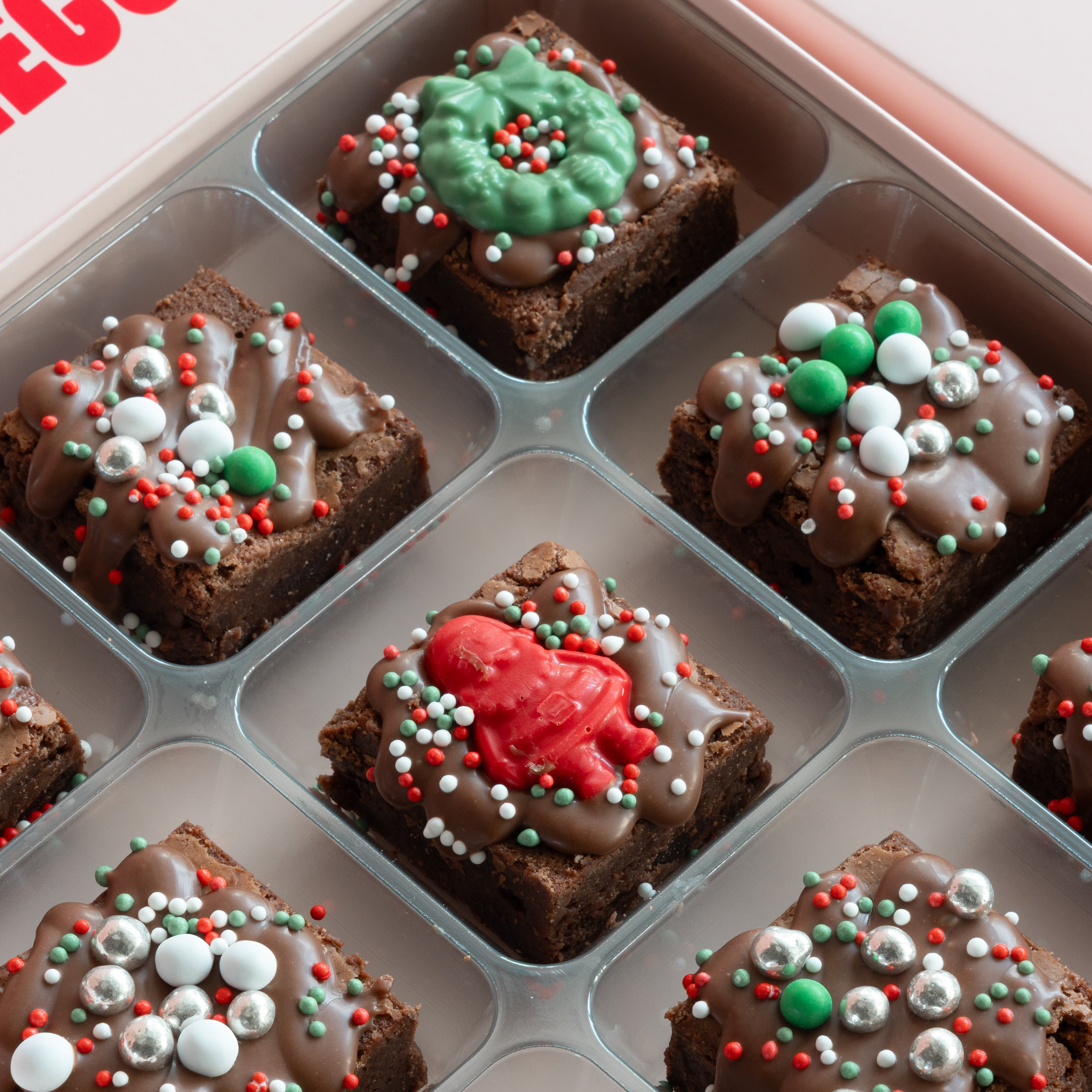 CHRISTMAS BROWNIES