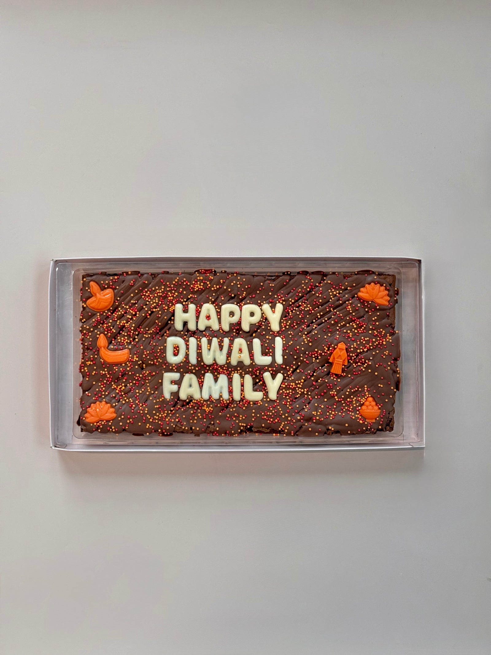 Diwali brownies