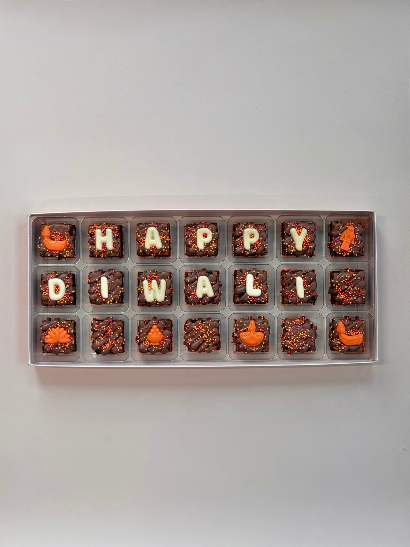 Diwali brownies