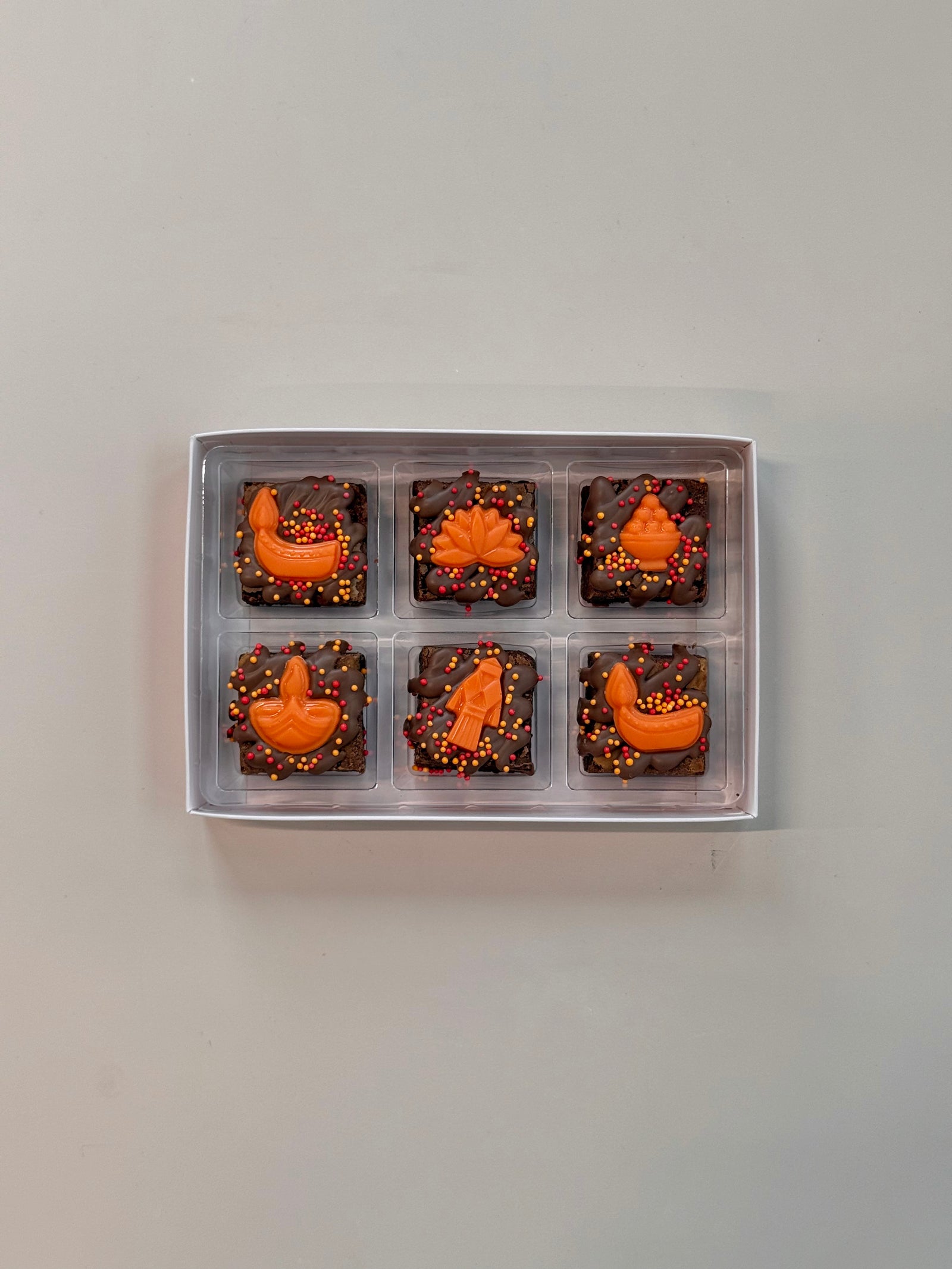 Diwali brownies