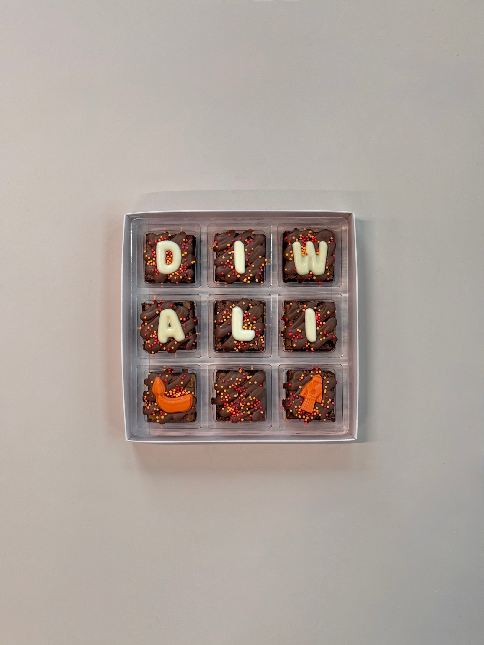 Diwali brownies