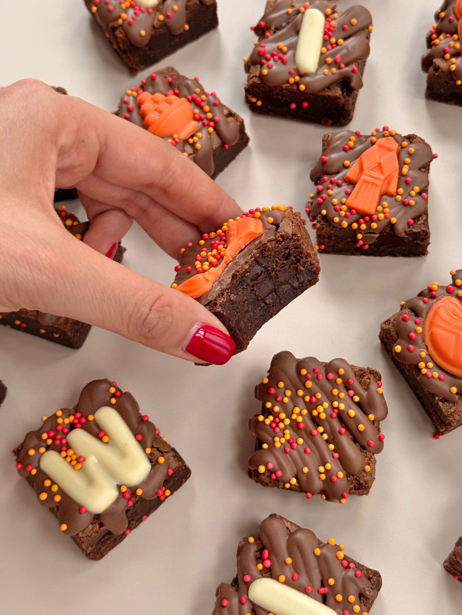 Diwali brownies