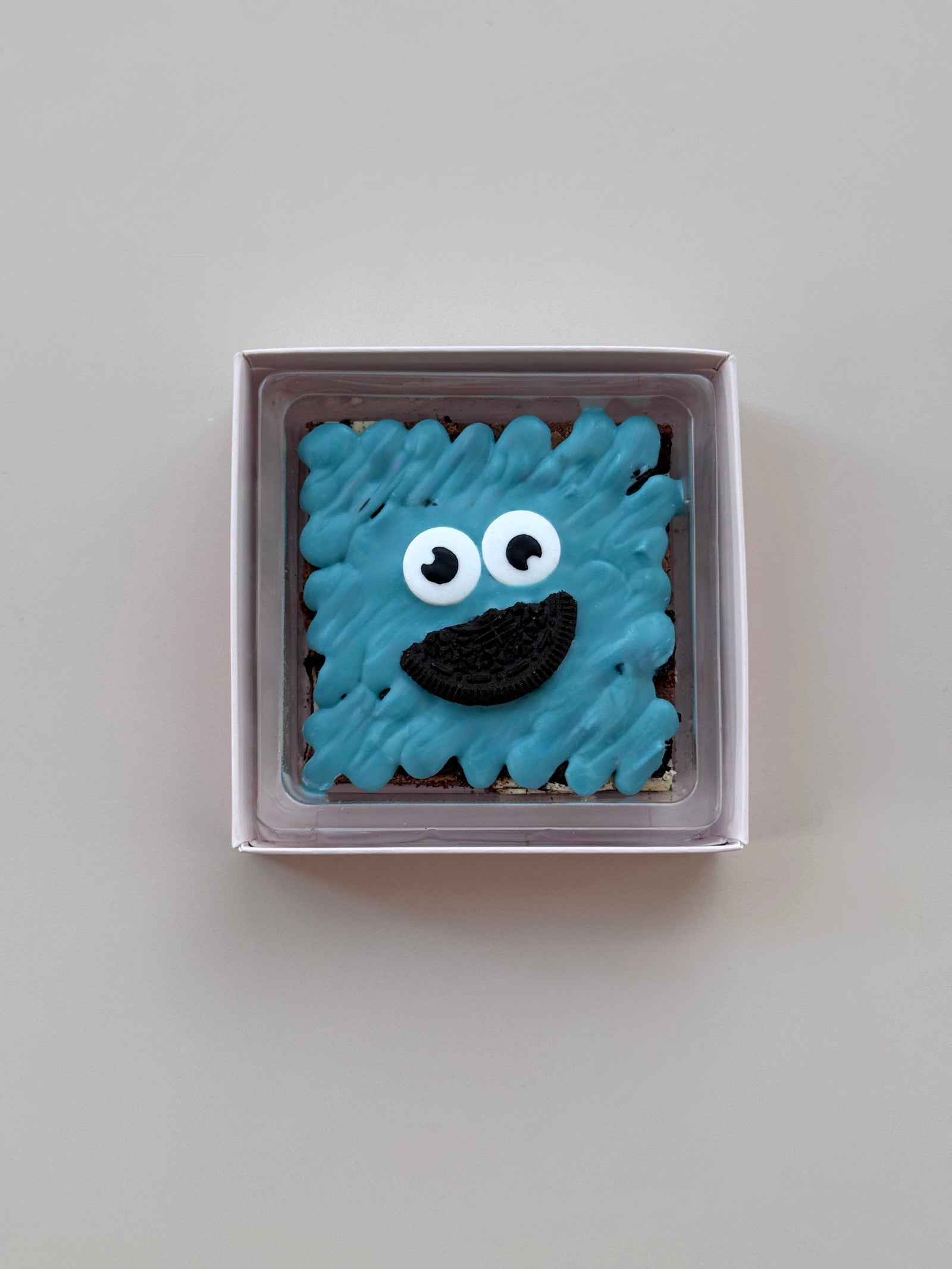 Cookie Monster Brownie