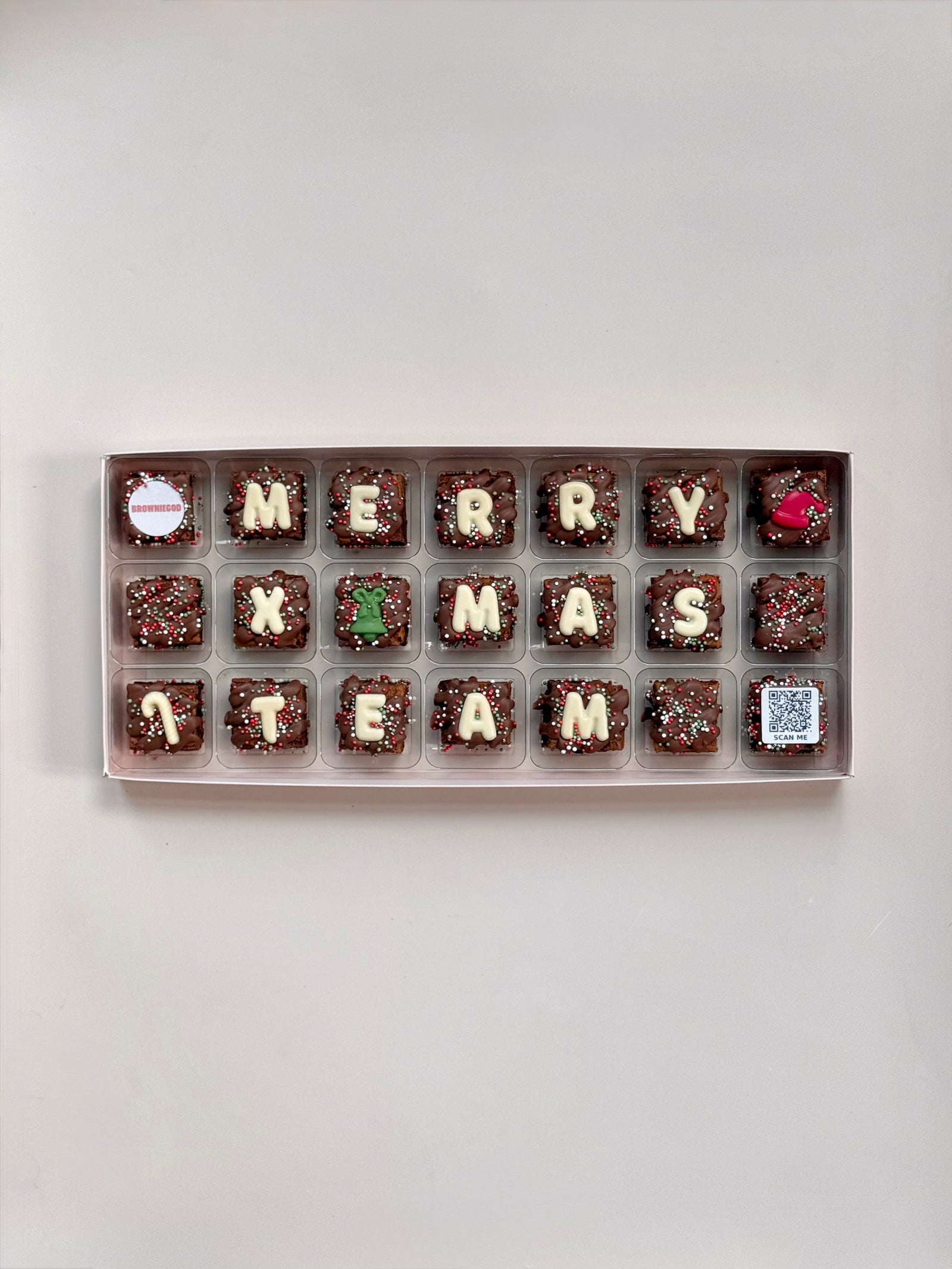 Christmas Corporate Brownies