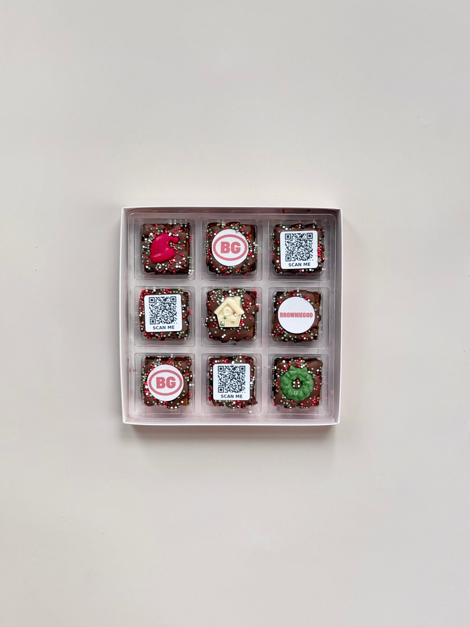 Christmas Corporate Brownies
