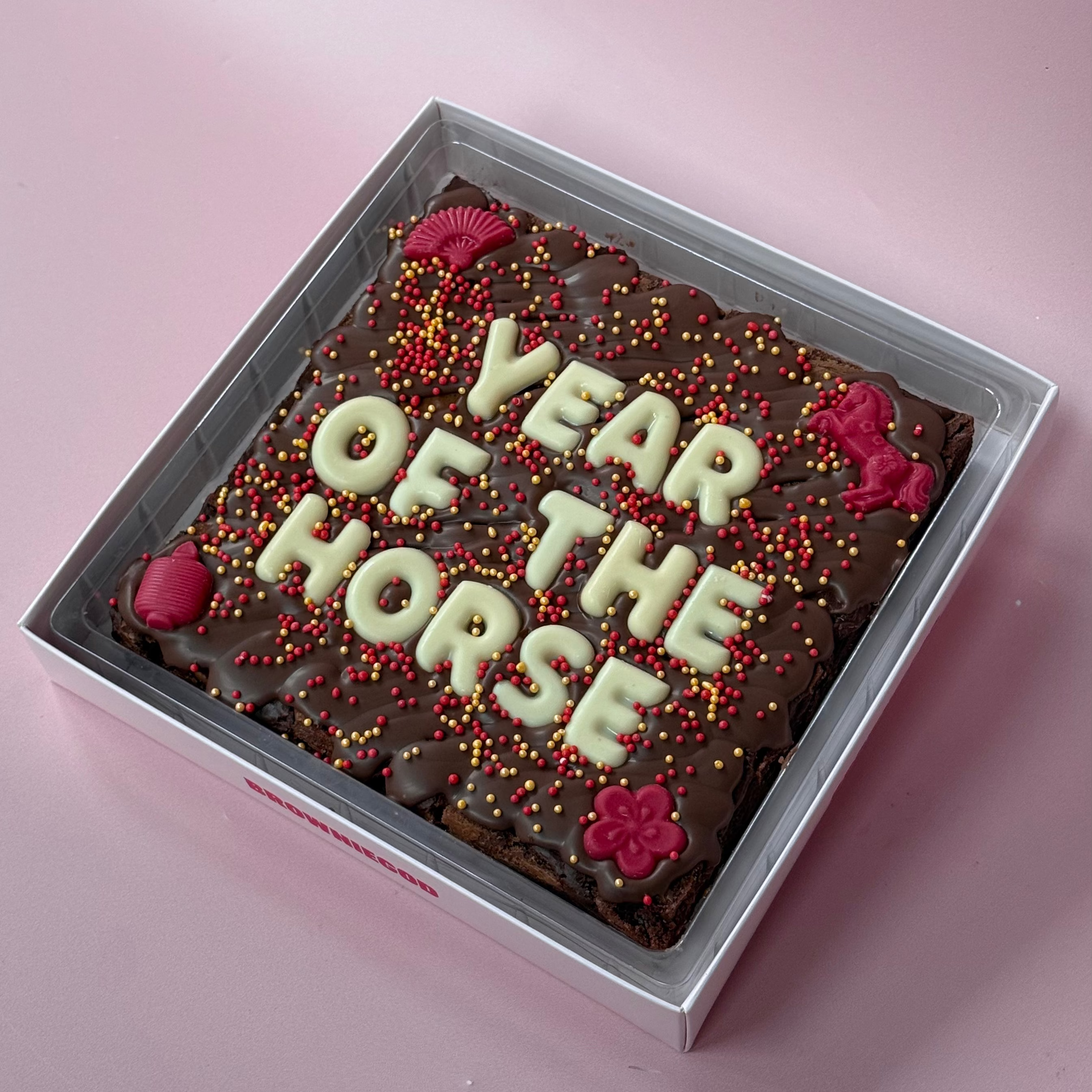 LUNAR NEW YEAR BROWNIES