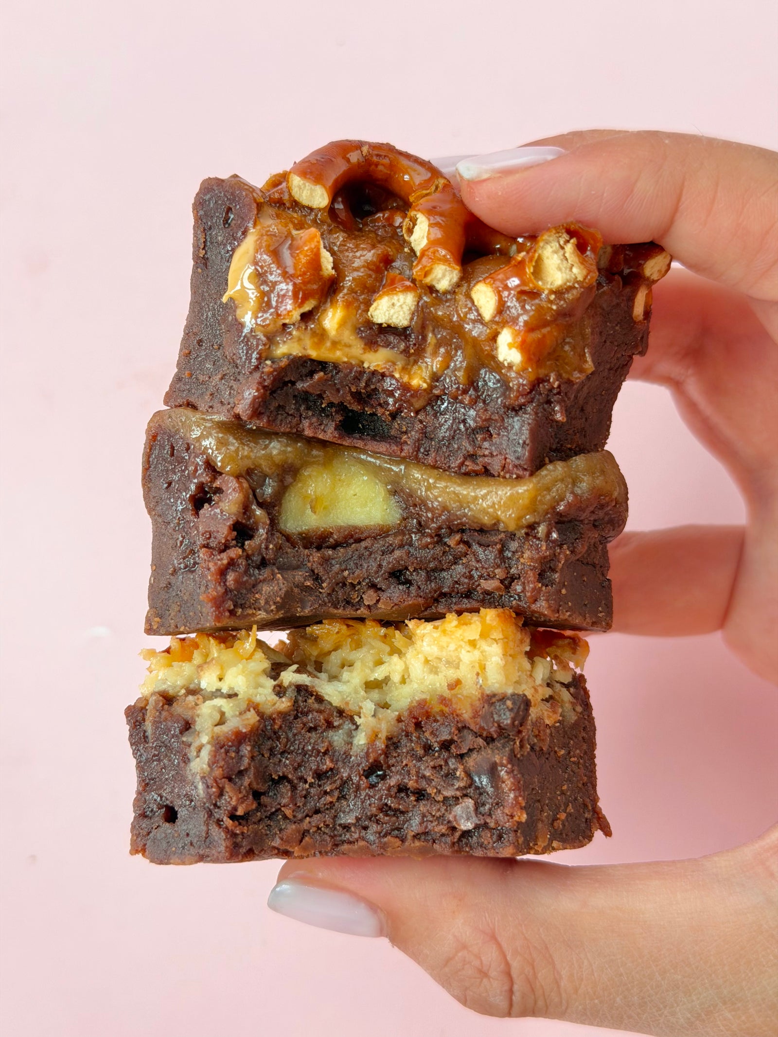 Peanut Butter Pretzel · Banoffee · Cocount