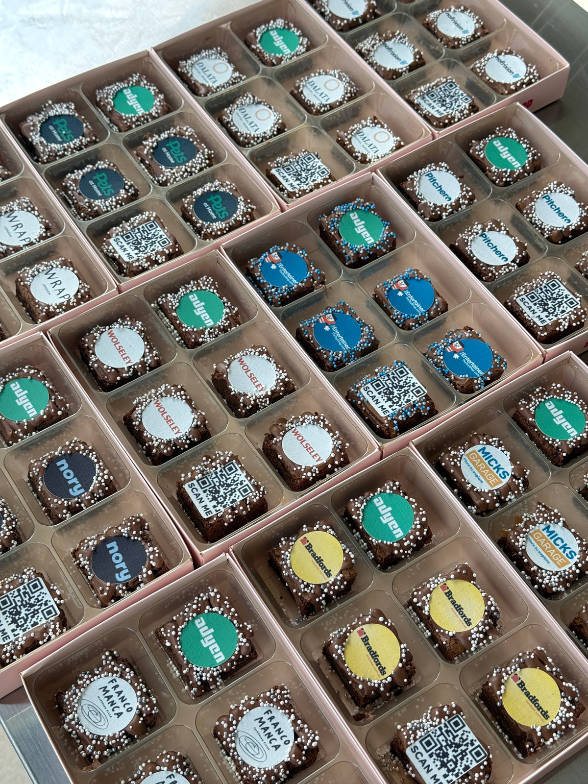 Thank you, in brownies