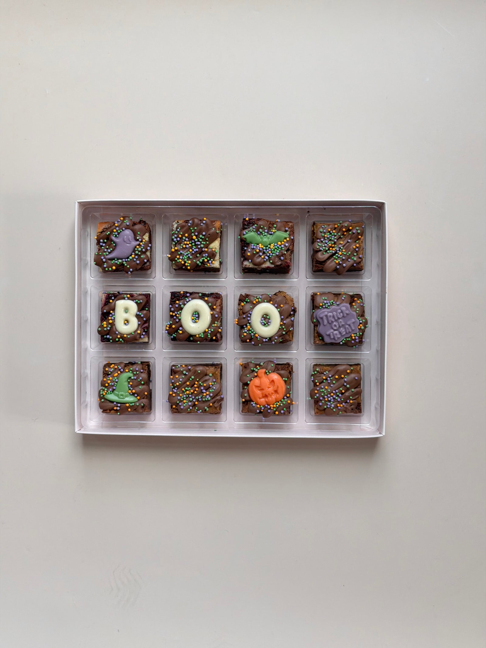 Halloween brownies