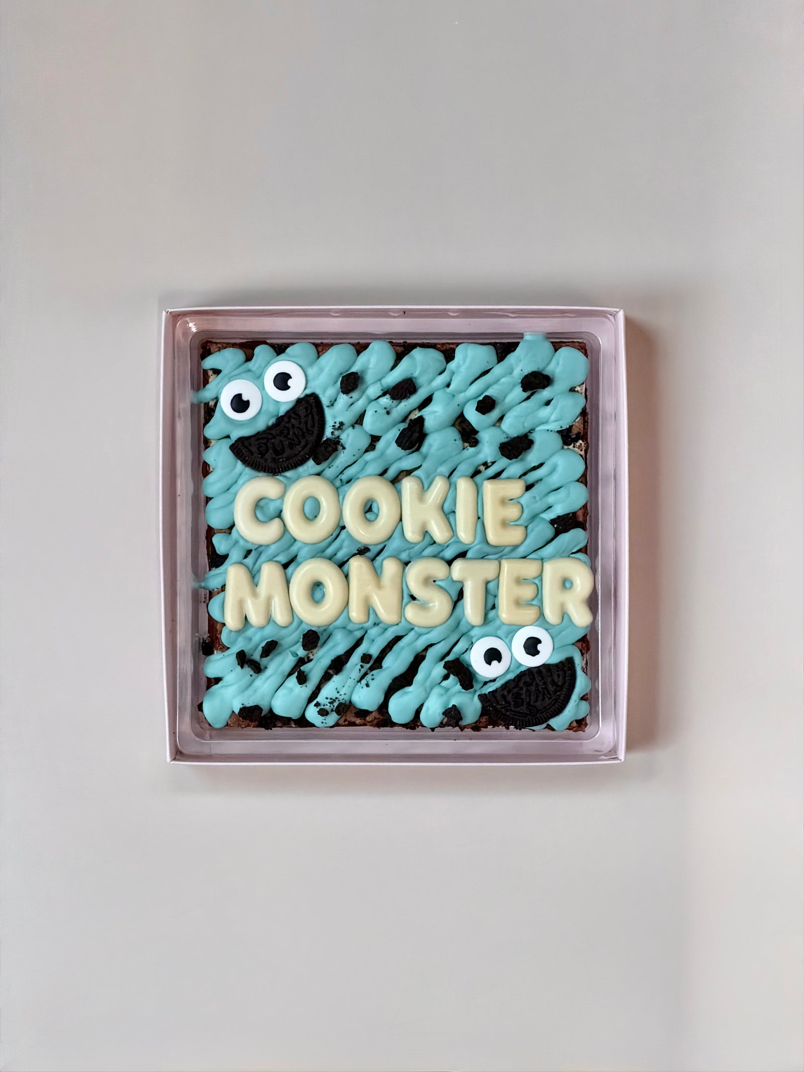 Cookie Monster Brownie