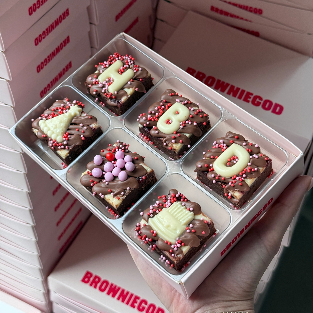 BIRTHDAY BROWNIES