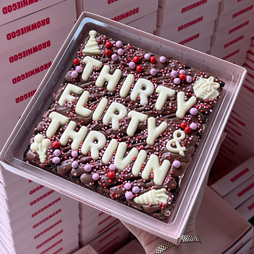 BIRTHDAY BROWNIES