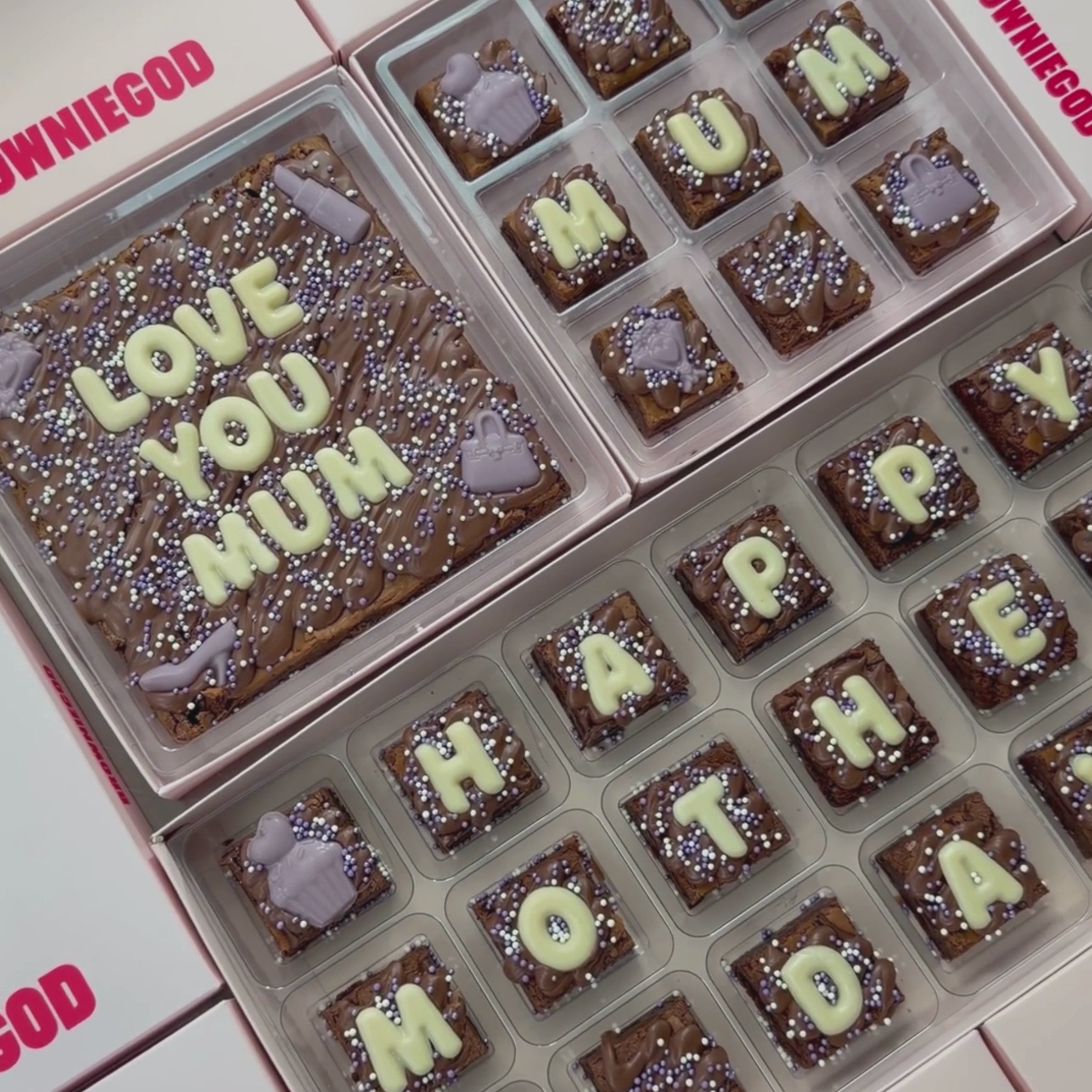 Load video: MOTHER'S DAY BROWNIES